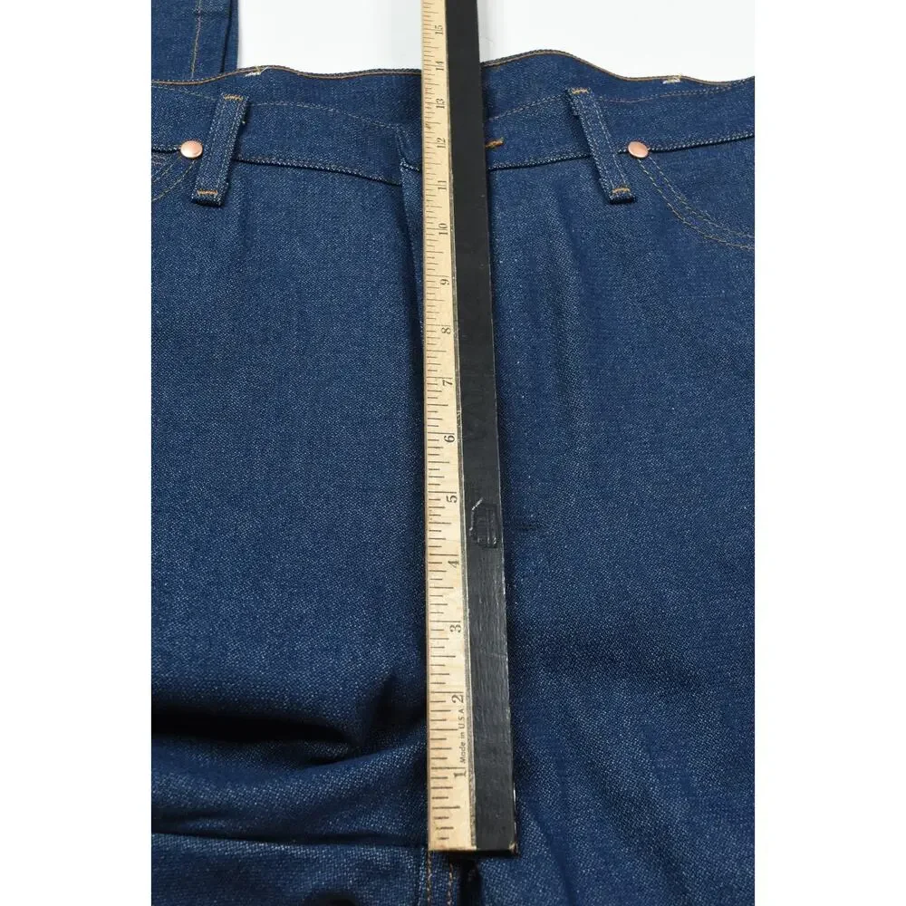Vintage Wrangler 13MWZ Cowboy Cut Jeans Mens 36x34 Blue Original Fit Cotton